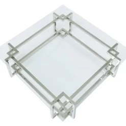 Tische-KARE Design Couchtisch Clara Silber 120X120Cm