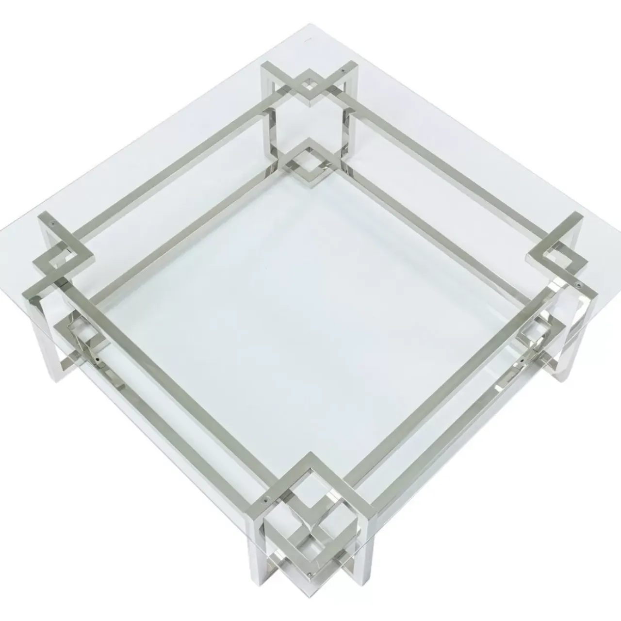 Tische-KARE Design Couchtisch Clara Silber 120X120Cm