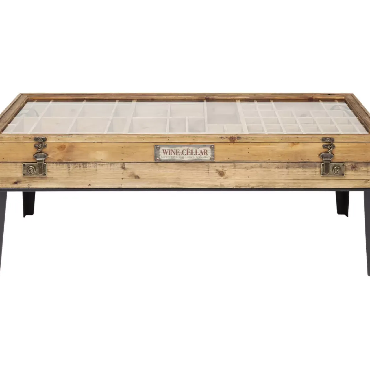 Tische-KARE Design Couchtisch Collector Nature 122X55Cm