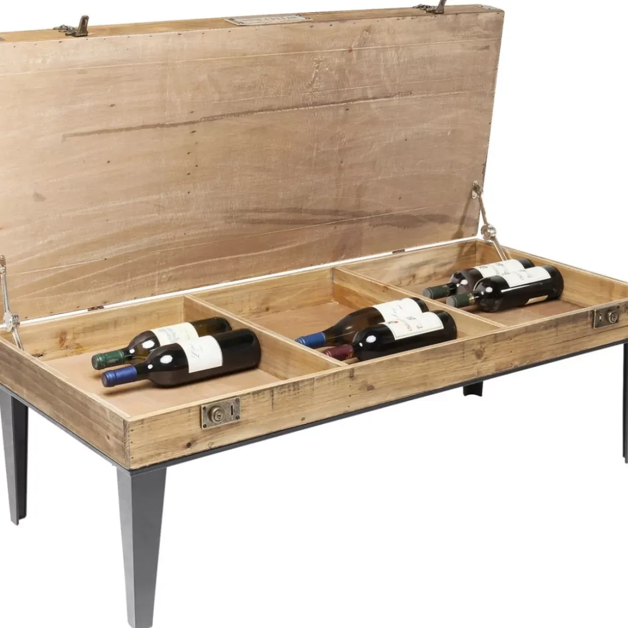 Tische-KARE Design Couchtisch Collector Nature 122X55Cm