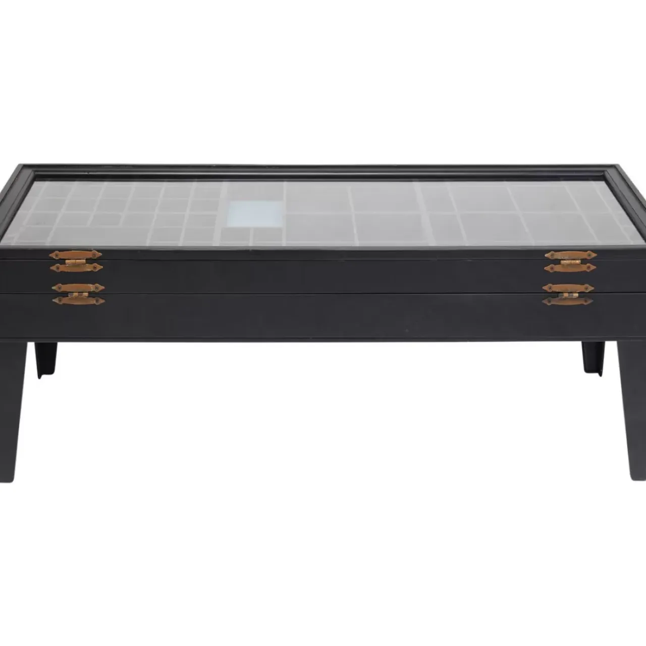Tische-KARE Design Couchtisch Collector Schwarz 122X55Cm