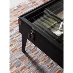 Tische-KARE Design Couchtisch Collector Schwarz 122X55Cm