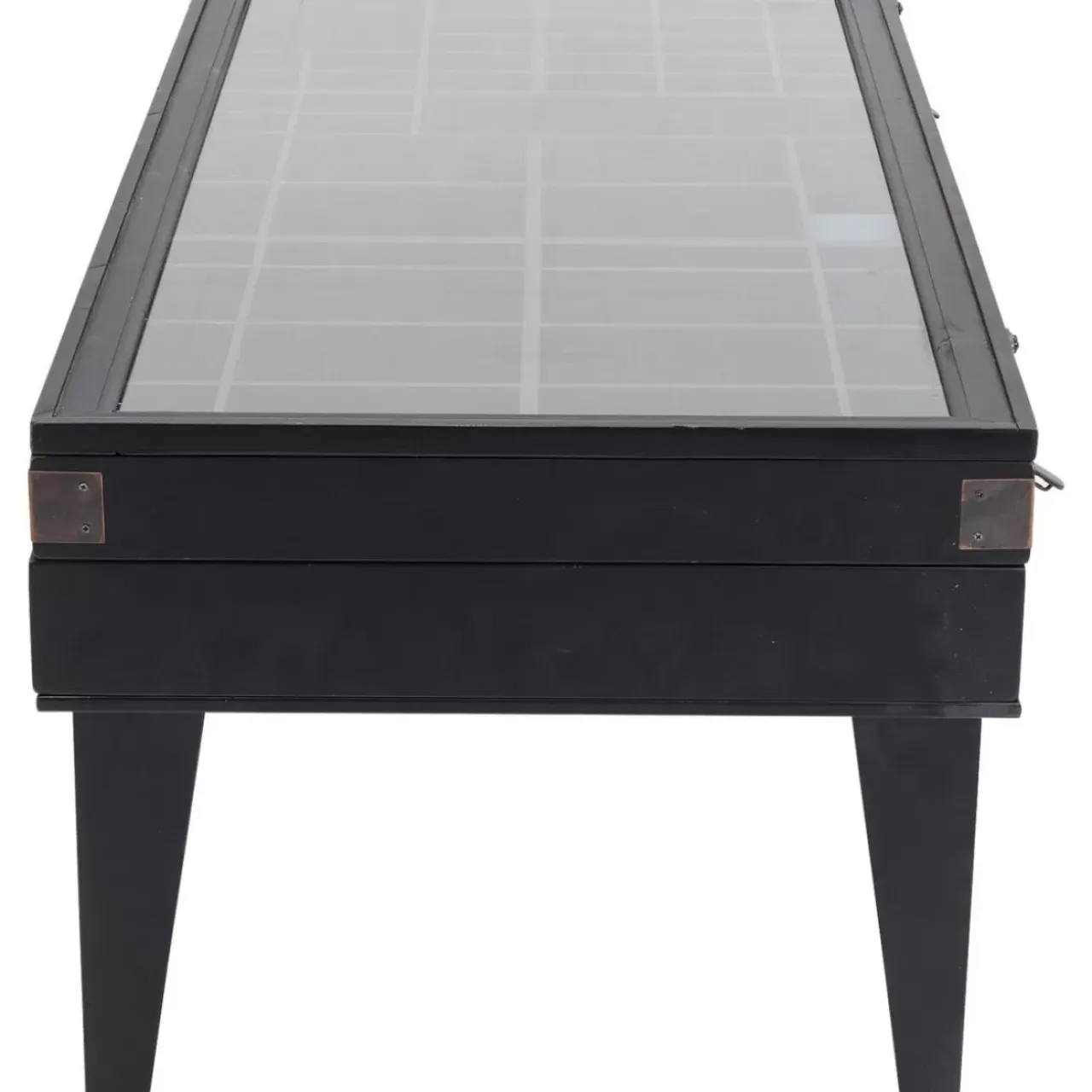 Tische-KARE Design Couchtisch Collector Schwarz 122X55Cm
