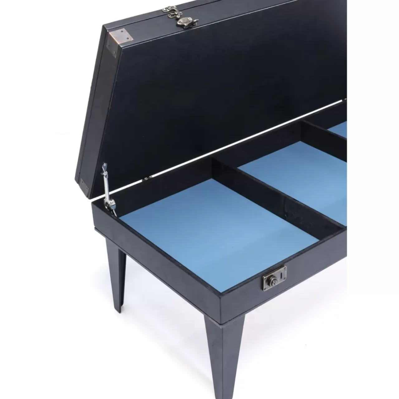 Tische-KARE Design Couchtisch Collector Schwarz 122X55Cm