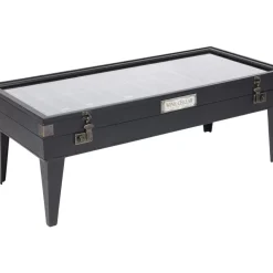 Tische-KARE Design Couchtisch Collector Schwarz 122X55Cm
