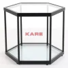 Tische-KARE Design Couchtisch Comb Schwarz 45Cm