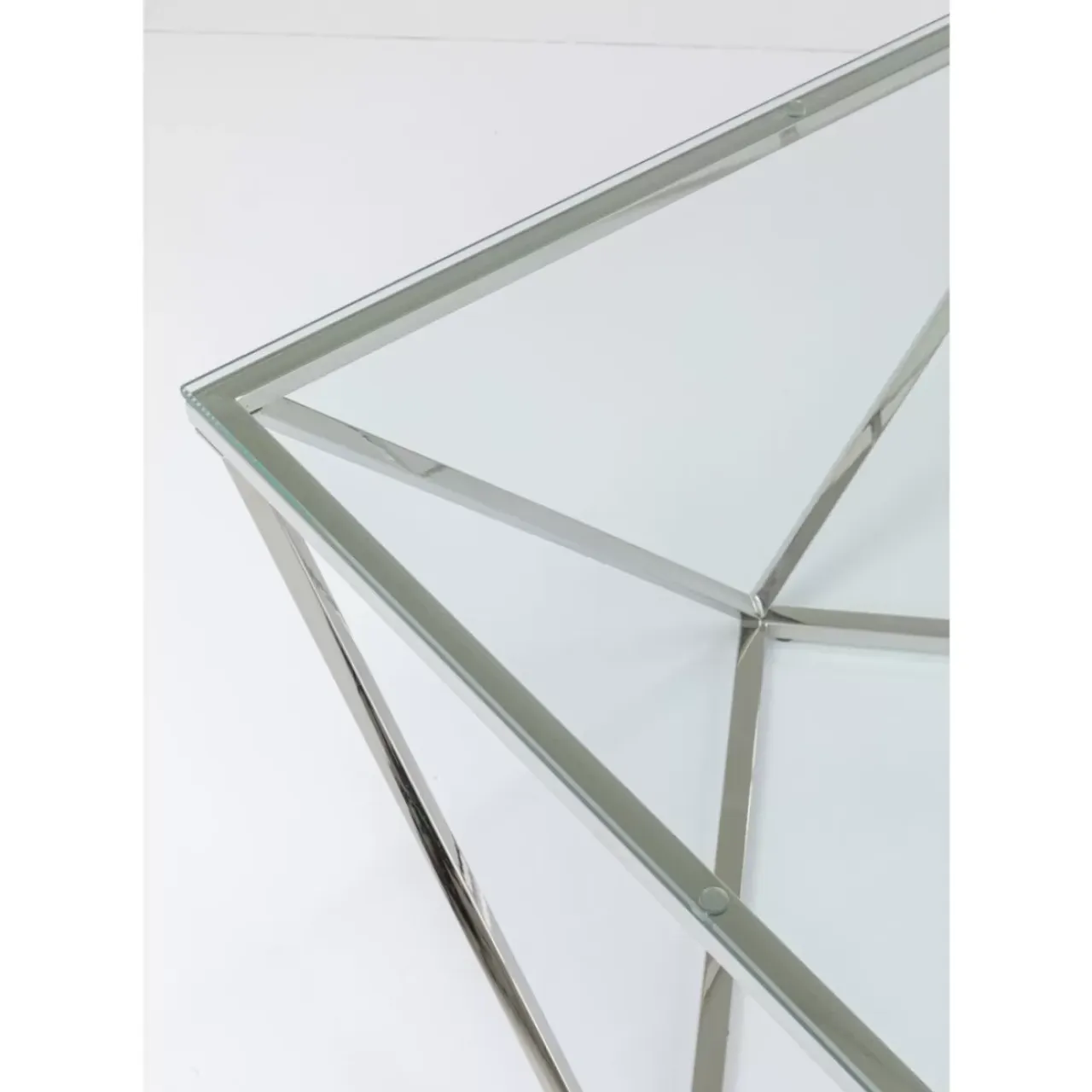 Tische-KARE Design Couchtisch Cristallo 80X80