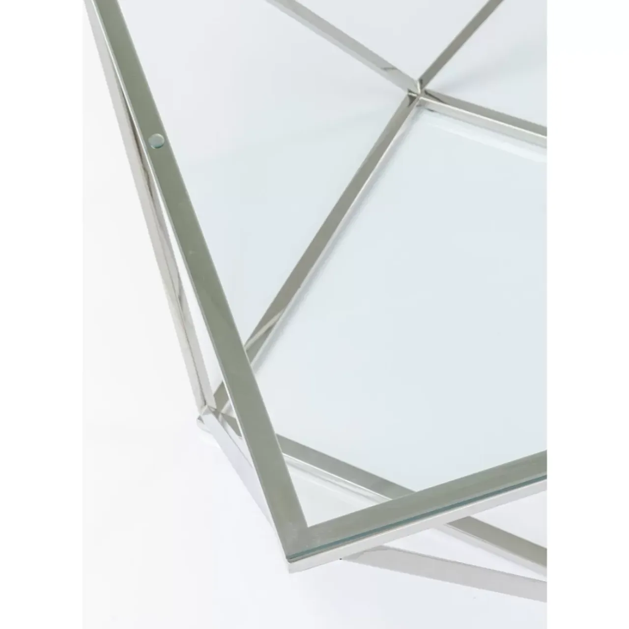 Tische-KARE Design Couchtisch Cristallo 80X80