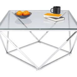 Tische-KARE Design Couchtisch Cristallo 80X80