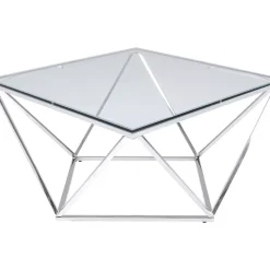 Tische-KARE Design Couchtisch Cristallo 80X80