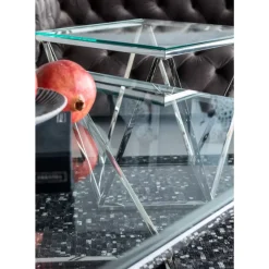 Tische-KARE Design Couchtisch Cristallo 80X80