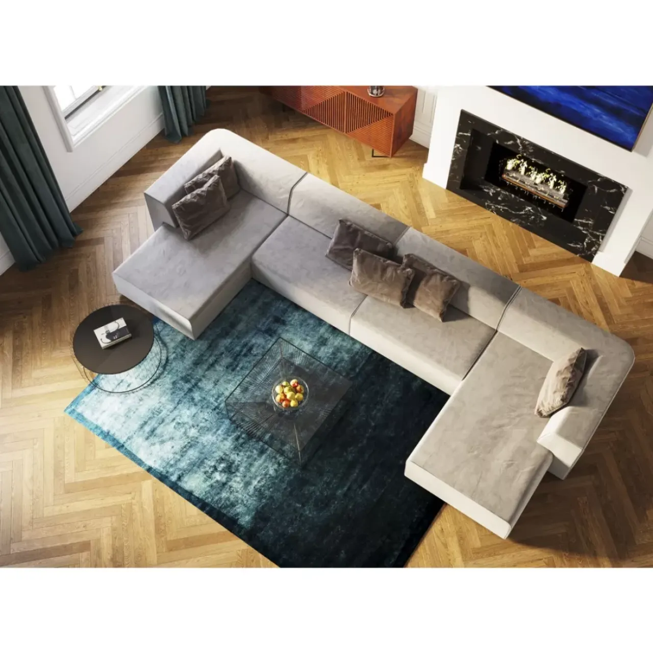 Tische-KARE Design Couchtisch Dimension 80X80