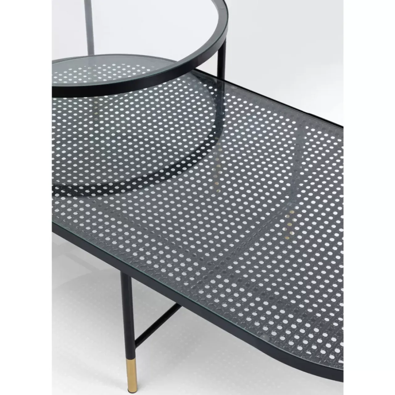 Tische-KARE Design Couchtisch Fence (2/Set)
