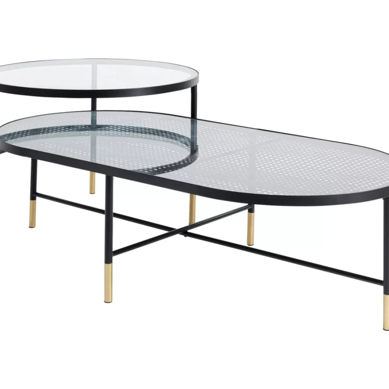 Tische-KARE Design Couchtisch Fence (2/Set)
