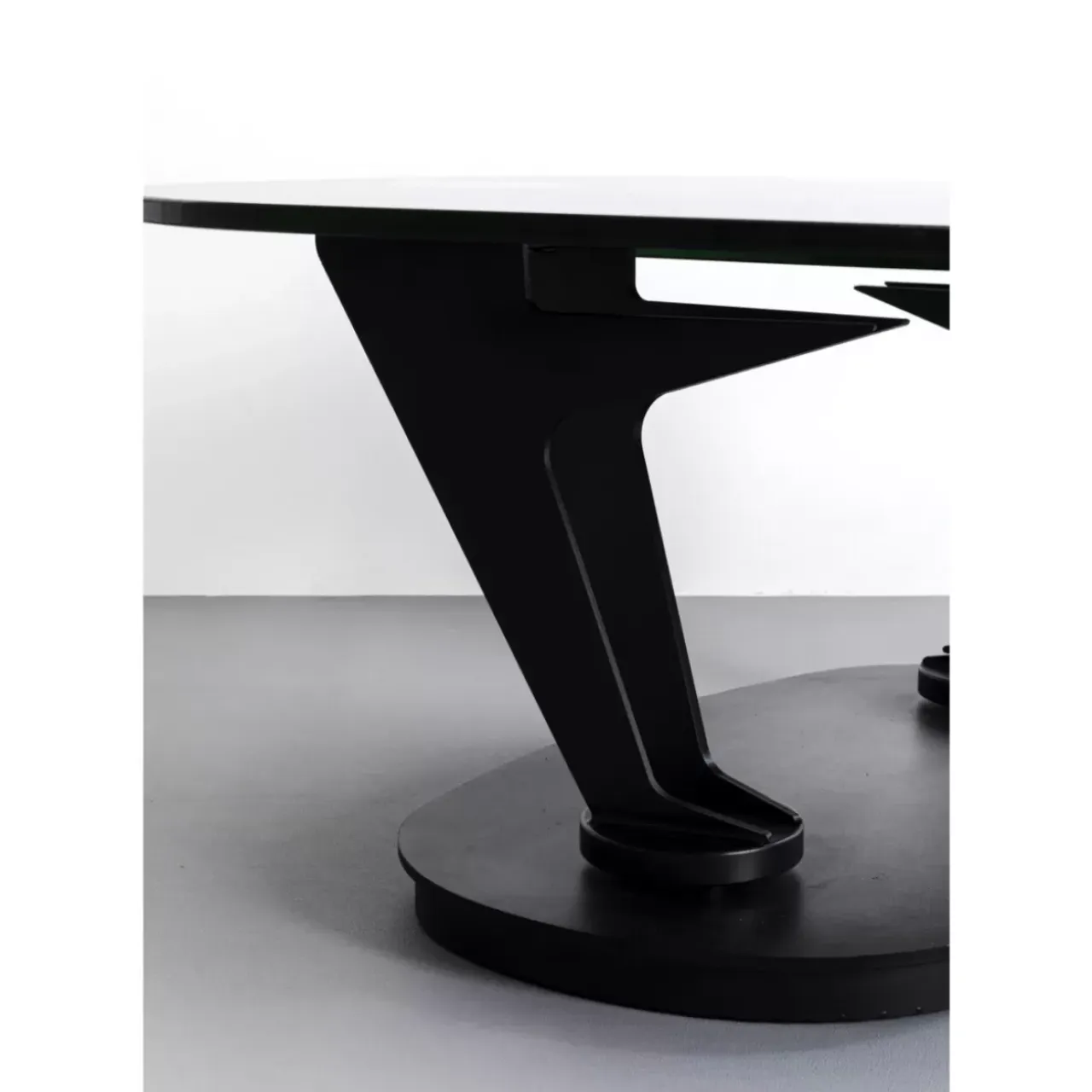 Tische-KARE Design Couchtisch Franklin Schwarz 150X58Cm