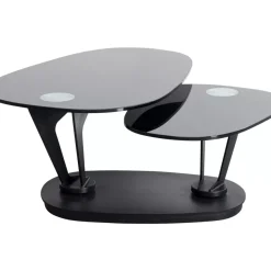 Tische-KARE Design Couchtisch Franklin Schwarz 150X58Cm