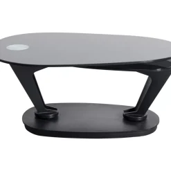 Tische-KARE Design Couchtisch Franklin Schwarz 150X58Cm