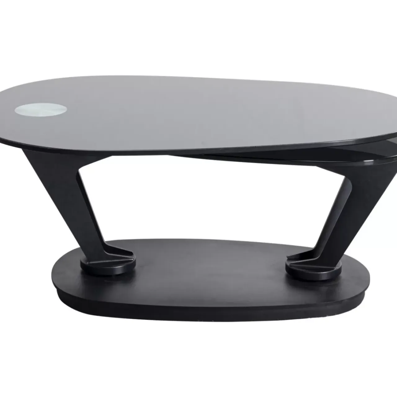 Tische-KARE Design Couchtisch Franklin Schwarz 150X58Cm