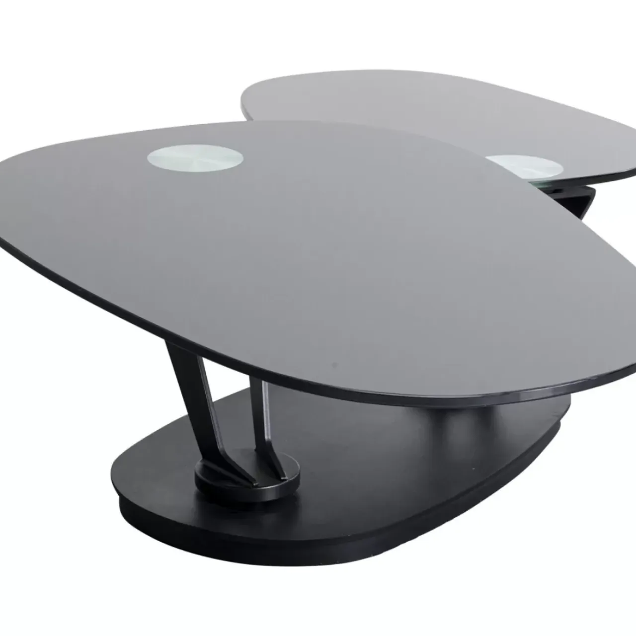 Tische-KARE Design Couchtisch Franklin Schwarz 150X58Cm