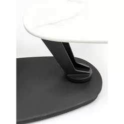 Tische-KARE Design Couchtisch Franklin Weis 150X58Cm