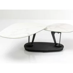 Tische-KARE Design Couchtisch Franklin Weis 150X58Cm