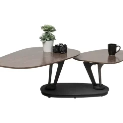 Tische-KARE Design Couchtisch Franklin Wood Walnuss 161X60Cm