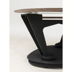 Tische-KARE Design Couchtisch Franklin Wood Walnuss 161X60Cm