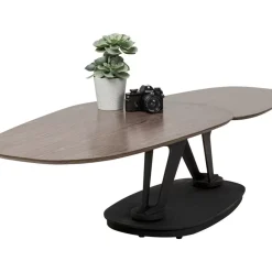 Tische-KARE Design Couchtisch Franklin Wood Walnuss 161X60Cm