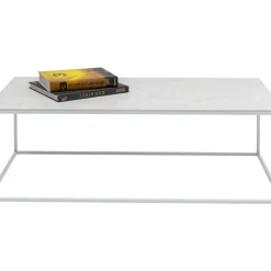 Outdoormöbel-KARE Design Couchtisch Greta Weiss 100X50