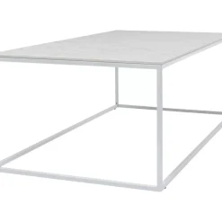 Outdoormöbel-KARE Design Couchtisch Greta Weiss 100X50