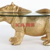 Tische-KARE Design Couchtisch Hippo O80Cm