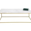 Tische-KARE Design Couchtisch Key West Gold 120X60