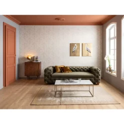 Tische-KARE Design Couchtisch Key West Gold 120X60