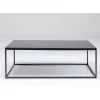 Tische-KARE Design Couchtisch Key West Schwarz 120X60Cm