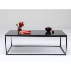 Tische-KARE Design Couchtisch Key West Schwarz 120X60Cm