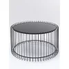 Tische-KARE Design Couchtisch Line Onyx O60Cm