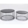 Tische-KARE Design Couchtisch Line Onyx (2/Set)
