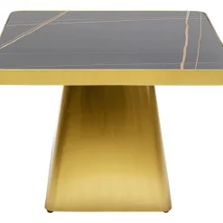 Tische-KARE Design Couchtisch Miler Gold 80X80Cm