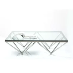 Tische-KARE Design Couchtisch Network 105X105Cm