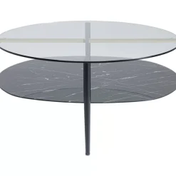 Tische-KARE Design Couchtisch Noblesse Oval 97X91