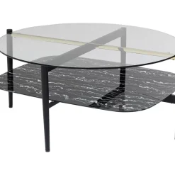 Tische-KARE Design Couchtisch Noblesse Oval 97X91