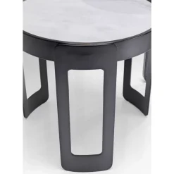Tische-KARE Design Couchtisch Perelli Schwarz (3/Set)
