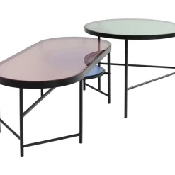 Tische-KARE Design Couchtisch Rainbow (2/Set)