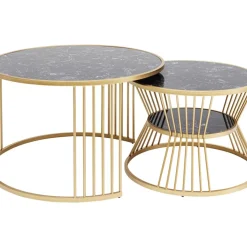 Tische-KARE Design Couchtisch Roma (2/Set)