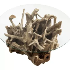 Tische-KARE Design Couchtisch Roots O100Cm
