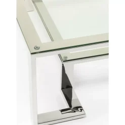 Tische-KARE Design Couchtisch Silver Rush 120X120Cm