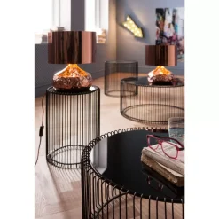Tische-KARE Design Couchtisch Wire Black (2/Set)