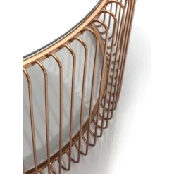 Tische-KARE Design Couchtisch Wire Copper (2/Set)