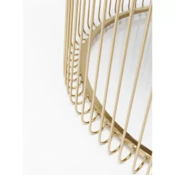 Tische-KARE Design Couchtisch Wire Messing (2/Set)