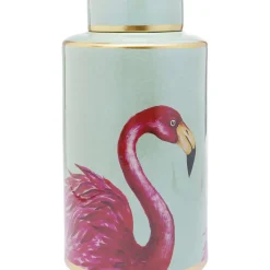 Deko & Geschenkartikel-KARE Design Deko Dose Flamingos 39Cm
